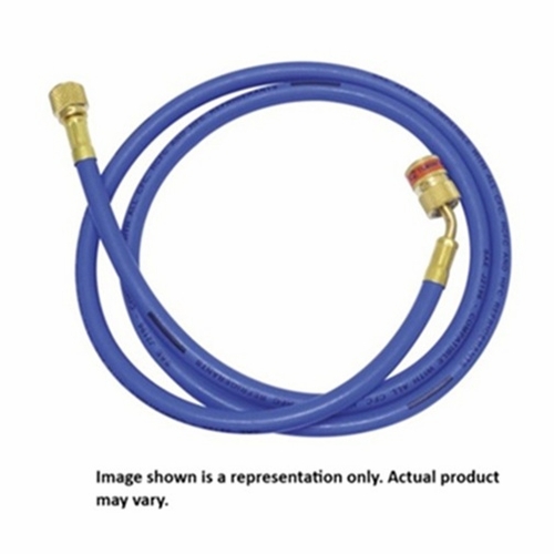 UNIWELD EZM5B 60 IN. EZ TURN ANTI-BLOWBACK R410A MINI SPLIT HOSE, 1/4 inch X 5/16 inch SERVICE END