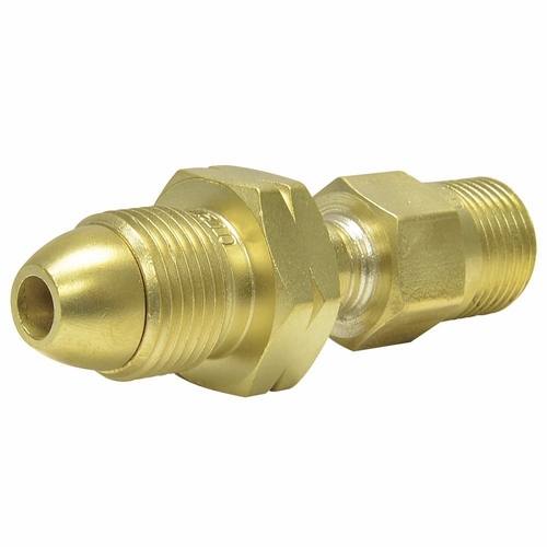 UNIWELD F32 ADAPTOR, CGA510 CYLINDER TO CGA520  inch B inch  REGULATOR UPC 43308