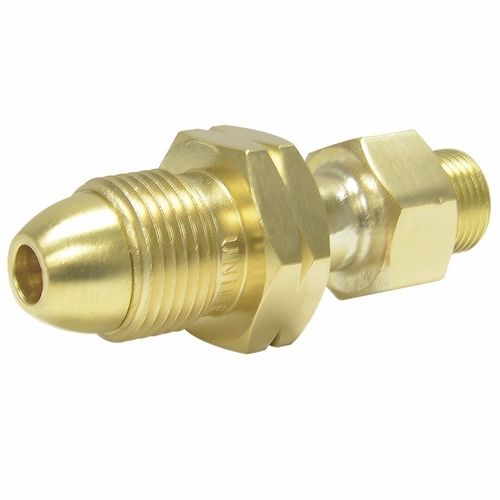 Uniweld F37 Adaptor, Cga510 Cylinder To Cga200  Inch Mc Inch  Regulator Upc 43312