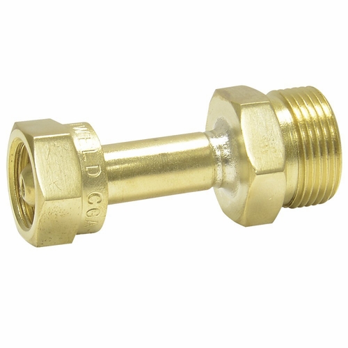 Uniweld F41 Adaptor, Cga200  Inch Mc Inch  Cylinder To Cga520  Inch B Inch  Regulator Upc 43314