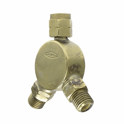 Uniweld Fy11Xa Y- Hose Adaptor, A-Lh  Upc 43332