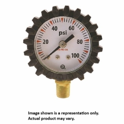 UNIWELD G27 REPLACEMENT HI PRESSURE GAUGE 4000 lb. AIR PRESSURE WELDING