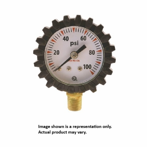UNIWELD G27 REPLACEMENT HI PRESSURE GAUGE 4000 lb. AIR PRESSURE WELDING