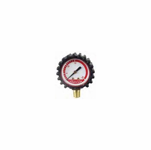 Uniweld G2Sd / Upc 54203 2 Inch  Gauge 1/4 Inch  Npt Bm 30 Psi Gold Steel Case Red Line 15 - 30 Psi