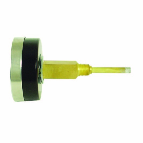 UNIWELD GT565 2.5 inch  TRIDICATOR GAUGE ROUND, 0-75 PSI, 60-260 �F, 1/4 inch  NPT C.B.M. x 2 inch