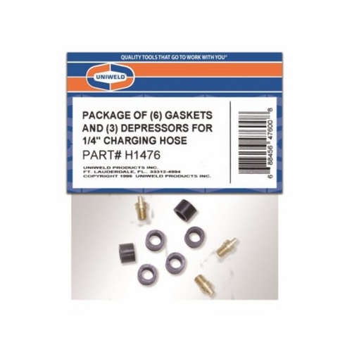 UNIWELD H1476 PKG (6) GASKETS and (3) DEPRESSORS UPC 47600