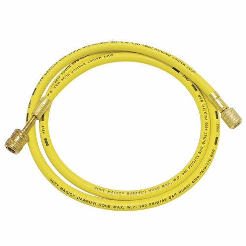 UNIWELD H2SSM 24 IN. (60cm) SOFT MAGIC HOSE, YELLOW, S.STR. X S.STR. UPC 90939