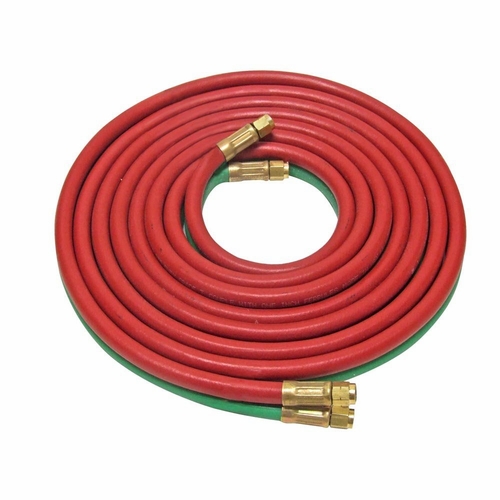 UNIWELD H32A 12.5 FT. (3/16 inch ) ACETYLENE TWIN HOSE (A) UPC 43510