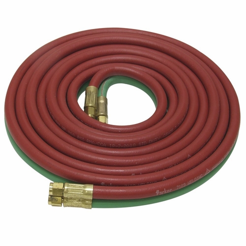 Uniweld H32At / Upc 43560 Twin Welding Hose Grade T 12.5 Foot  (3/16)  Inch A Inch  Connection Mini