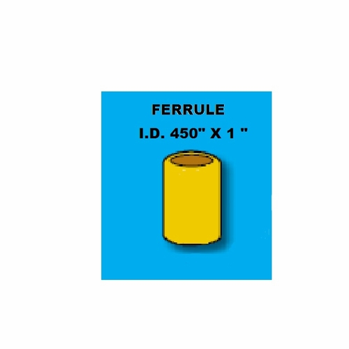 UNIWELD H36X40 / UPC 43391 Hose Ferrule ID .450� 1� Long (Sold in Multiples of 50) MINIMUM ORDER 50