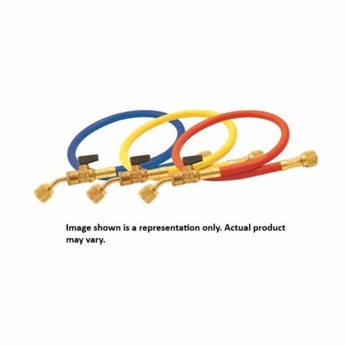 Uniweld H5Bvs  60 Inch 150 Cm Soft Magic Barrier Ball Valve Hose Set, R,Y,B