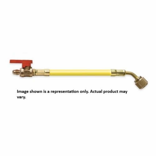 UNIWELD H5BVY 60 inch 150 cm SOFT MAGIC BARRIER BALL VALVE HOSE, YELLOW
