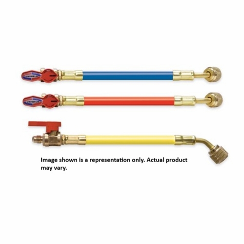 Uniweld H6Bvs 72 Inch 180 Cm Soft Magic Barrier Ball Valve Hose Set, R,Y,B