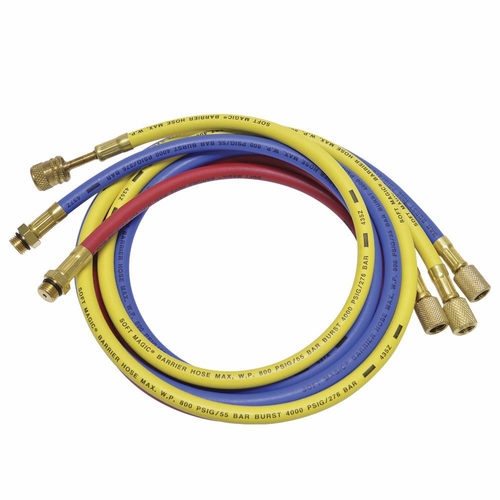 UNIWELD HDC5MB (3) 5 FT. (1/4 inch ) SOFT MAGIC BARRIER HOSES & (1) 5 FT. (3/8 inch ) HOSE UPC 91788