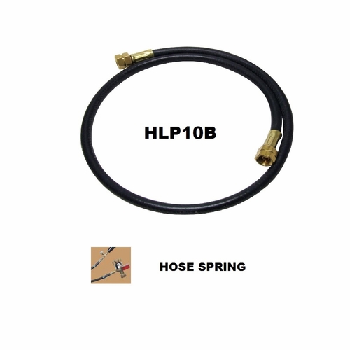 UNIWELD HLP10BSS / UPC 43478 LP Hose 3 foot inch B inch Connection w/2 Springs MINIMUM ORDER 1
