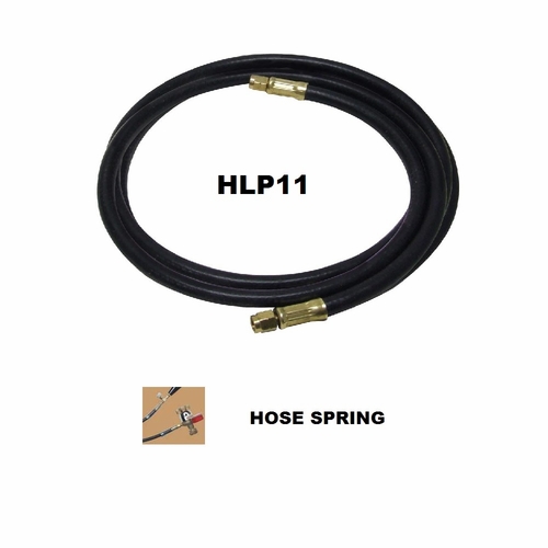 UNIWELD HLP11S / UPC 43483 LP Hose 6 foot inch A inch Connection w/Spring MINIMUM ORDER 1