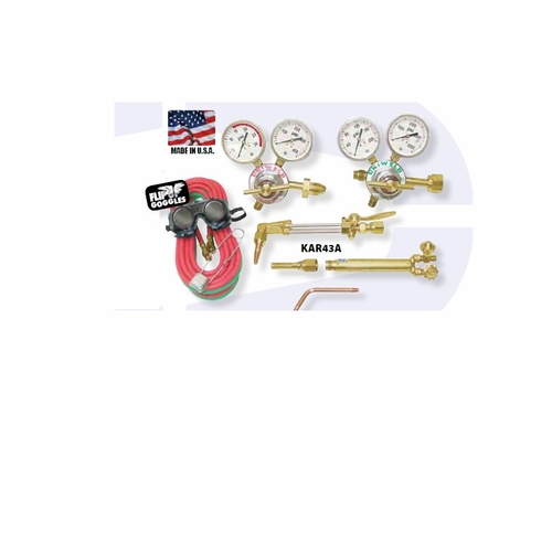 Uniweld Kar43A-1 / Upc 84001 All American Hvy Duty Cutting And Welding Outfit Cga300 Minimum Order 3