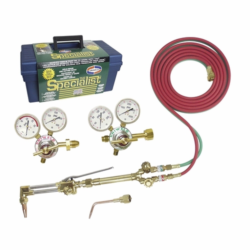 Uniweld Kar780Aspf-4Fb / Upc 81167 Specialist Hvy Duty Cutting And Welding Outfit W/Fb Arrestors Cga