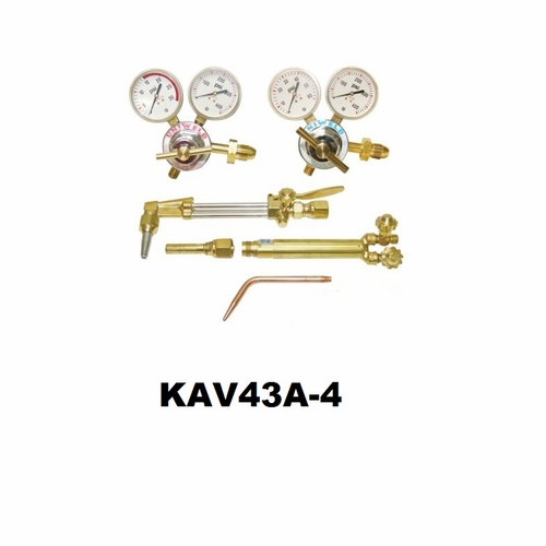 UNIWELD KAV43A-4 / UPC 83006 All American Hvy Duty Cutting and Welding Outfit No Access CGA510 MINIM