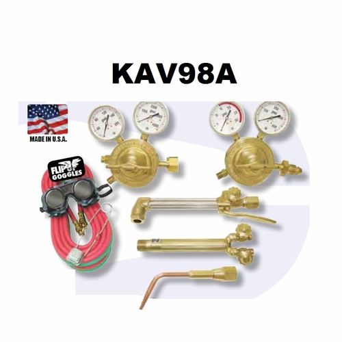UNIWELD KAV98A-1 / UPC 86005 All American Hvy Duty Cutting and Welding Outfit CGA300 MINIMUM ORDER 3