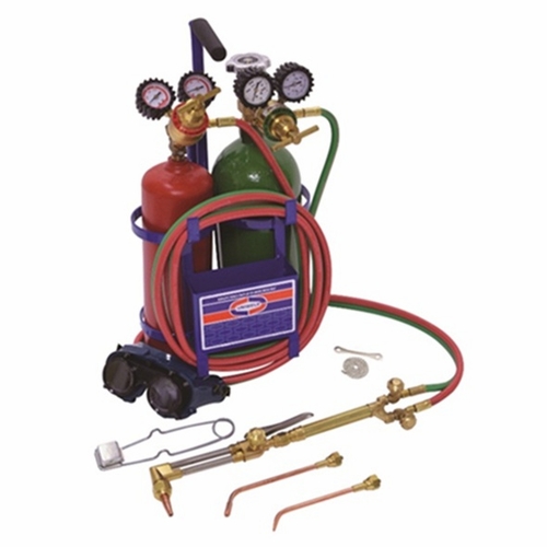 Uniweld Kl550-4C-T Mc-Mastar Weld, Braze, Cut Outfit With 500S Stand & Tanks Upc 82202