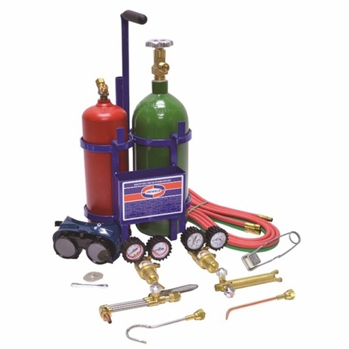 Uniweld Klchct Centurion Weld, Braze, Cut Outfit With 500S Stand And Tanks