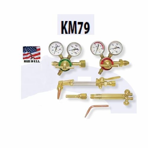 UNIWELD KM79-4 / UPC 85002 All American Med Duty Cutting and Welding Outfit No Access CGA510 MINIMUM