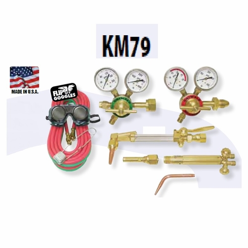 Uniweld Km79 / Upc 85000 All American Med Duty Cutting And Welding Outfit Cga510 Minimum Order 3