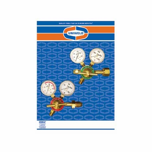 UNIWELD KMR82 / UPC 12260 Regulator Set MR8210 & MR8211 MINIMUM ORDER 1