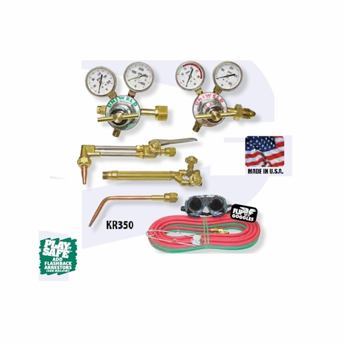 Uniweld Kr350 / Upc 81004 All American Med Duty Cutting And Welding Outfit Cga510 Minimum Order 3