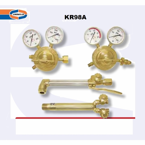 UNIWELD KR98A-1 / UPC 86801 Fabricator Hvy Duty Cutting and Welding Outfit CGA300 MINIMUM ORDER 3