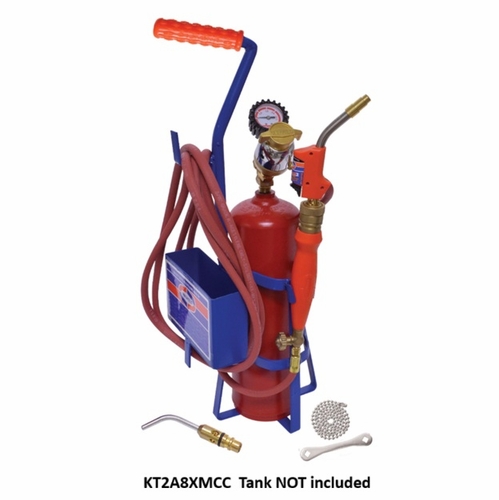 UNIWELD KT2A8XMCC MC-ACETYLENE TWISTER® IGNITE SELF LIGHTING KIT WITH 512 CARRYING STAND (T2A-8 & A-