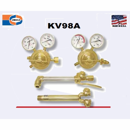 UNIWELD KV98A-1 / UPC 86701 Fabricator Hvy Duty Cutting and Welding Outfit CGA300 MINIMUM ORDER 2