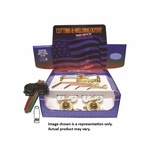 Uniweld Kvh780A-4-1Fb / Upc 80069 Roughneck Ii Hvy Duty Cutting And Welding Outfit No Access W/Fb Ar