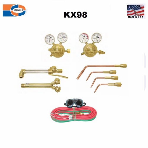 UNIWELD KX98-1 / UPC 86003 Roughneck Hvy Duty Cutting and Welding Outfit CGA300 MINIMUM ORDER 2