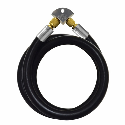 UNIWELD MEH5 60 inch (152cm) 1/2 inch MAXEVAC HOSE, 3/8 inch STR. X 1/4 inch STR., BLACK WITH ME