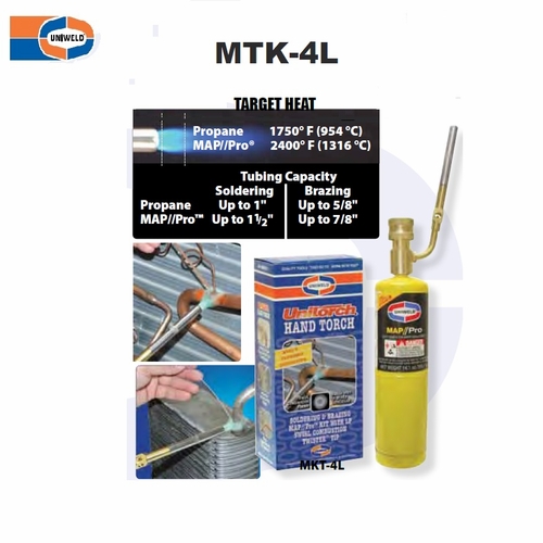 UNIWELD MKT-4L / UPC 89501 MAP//Pro Unitorch Kit MINIMUM ORDER 6