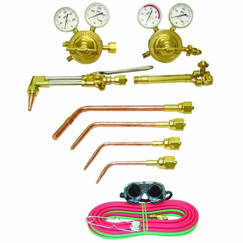 UNIWELD OPH1-780AFB / UPC 80035 Roughneck Hvy Duty Cutting and Welding Outfit w/FB Arrestors CGA510