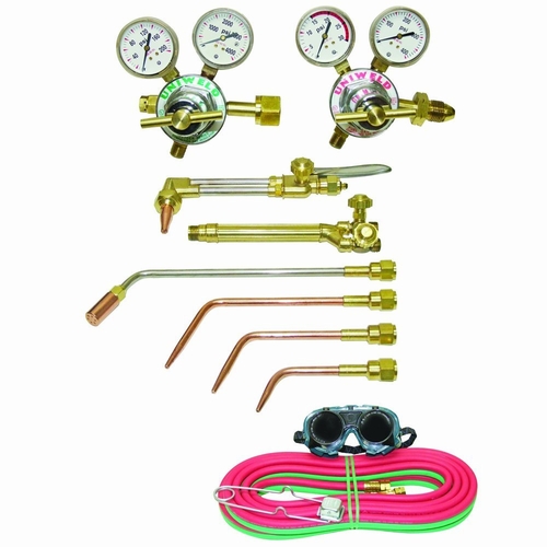 Uniweld Oph5-350A-2Fb / Upc 81026 All Trades Med Duty Cutting And Welding Outfit W/Fb Arrestors Cga5