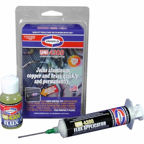 UNIWELD P4KD9S UNI-4300 ALUMINUM KIT w/METAL TIP FLUX APPLICATOR UPC 61387