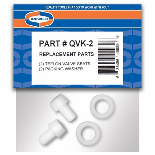 UNIWELD QVK-2 MANIFOLD VALVE REPLACEMENT KIT UPC 45989