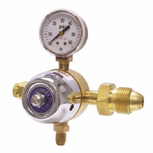 UNIWELD R1549  Specialty Regulator Nitrogen w/Gauge Boot 5-175 PSIG CGA580 UPC 12405  MIN. ORDER
