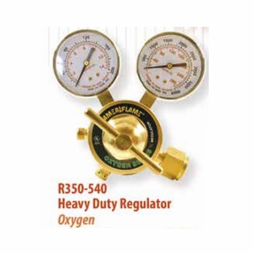 Uniweld R350-540 Heavy Duty Oxygen Regulator, Cga540