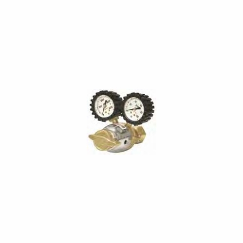 UNIWELD ROB / UPC 12001 Lt Duty 1 Stage Regulator O2 w/Gauge Boots 2-60 PSIG  inch B inch  LH CGA540