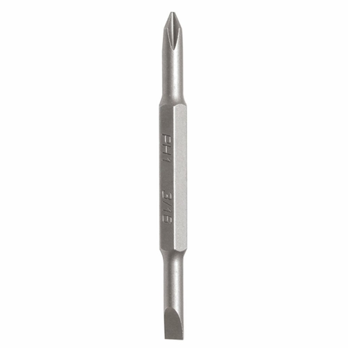 UNIWELD RSDBIT2 SCREWDRIVER REPLACEMENT BIT, number 2 PHILLIPS AND 1/4 inch SLOTTED UPC 70095