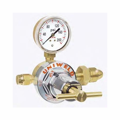 UNIWELD RUH15PTS / UPC 11380 Regulator for Pneumatic Tools Nitrogen 5-125 PSIG 1/4 NPT CGA320 MINIMU