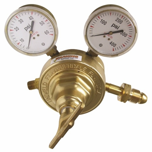 UNIWELD RVT8012 Heavy Duty 2 Stage Regulator LP and Fuel/Gas 2-40 PSIG UPC 10105