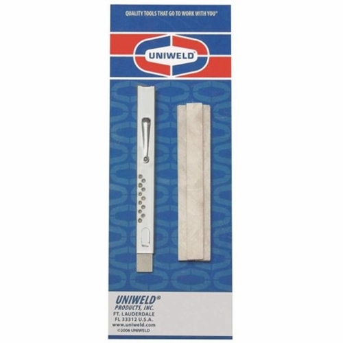 Uniweld Ssflatk  Flat Soapstone Holder W/6 Pieces Flat Soapstone Upc 43416