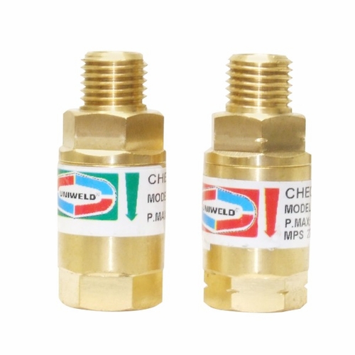 Uniweld Tcv101 / Upc 04052 Torch Check Valve For Fuel/Gas Inch B Inch Fittings Minimum Order 1