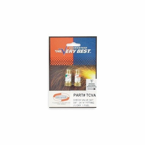 UNIWELD TCVB SET OF WELDING HANDLE CHECK VALVES (B) UPC 4050